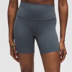 NWT lululemon athletica align high rise 6” biker shorts